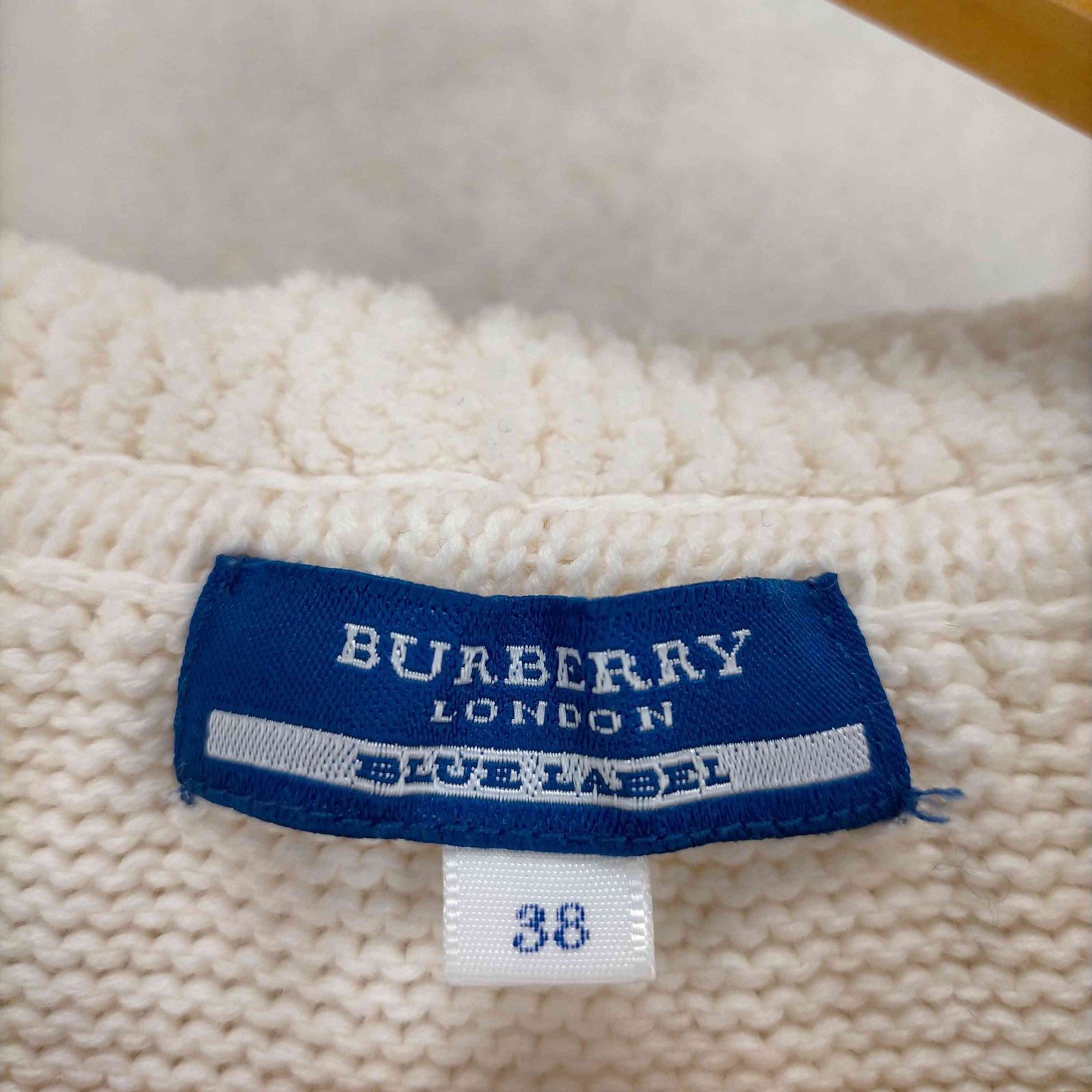 バーバリーブルーレーベル BURBERRY BLUE LABEL ロゴメタルボタン