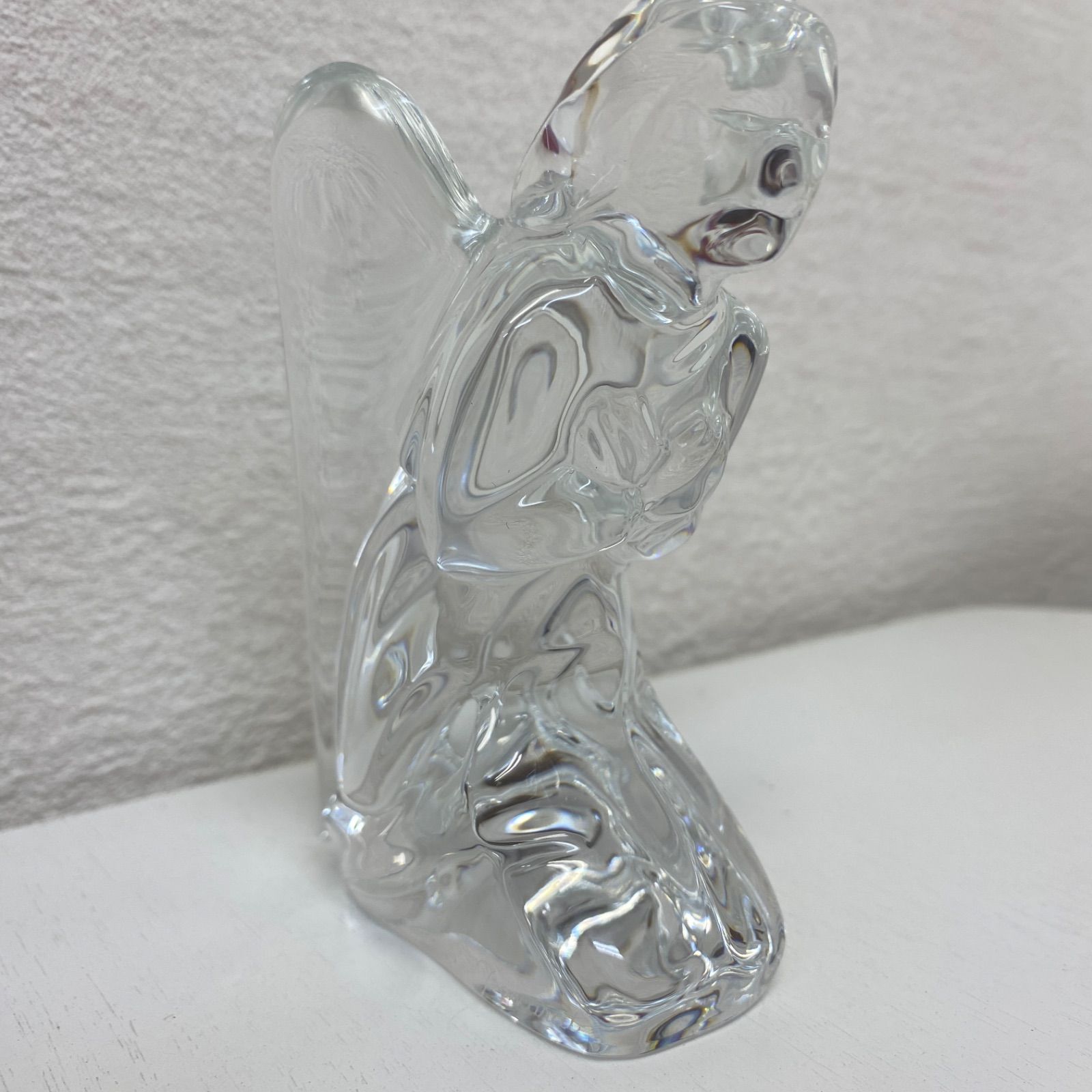 ✨美品✨Baccarat バカラ Crystal Angel クリスタル 天使 女神 祈り 