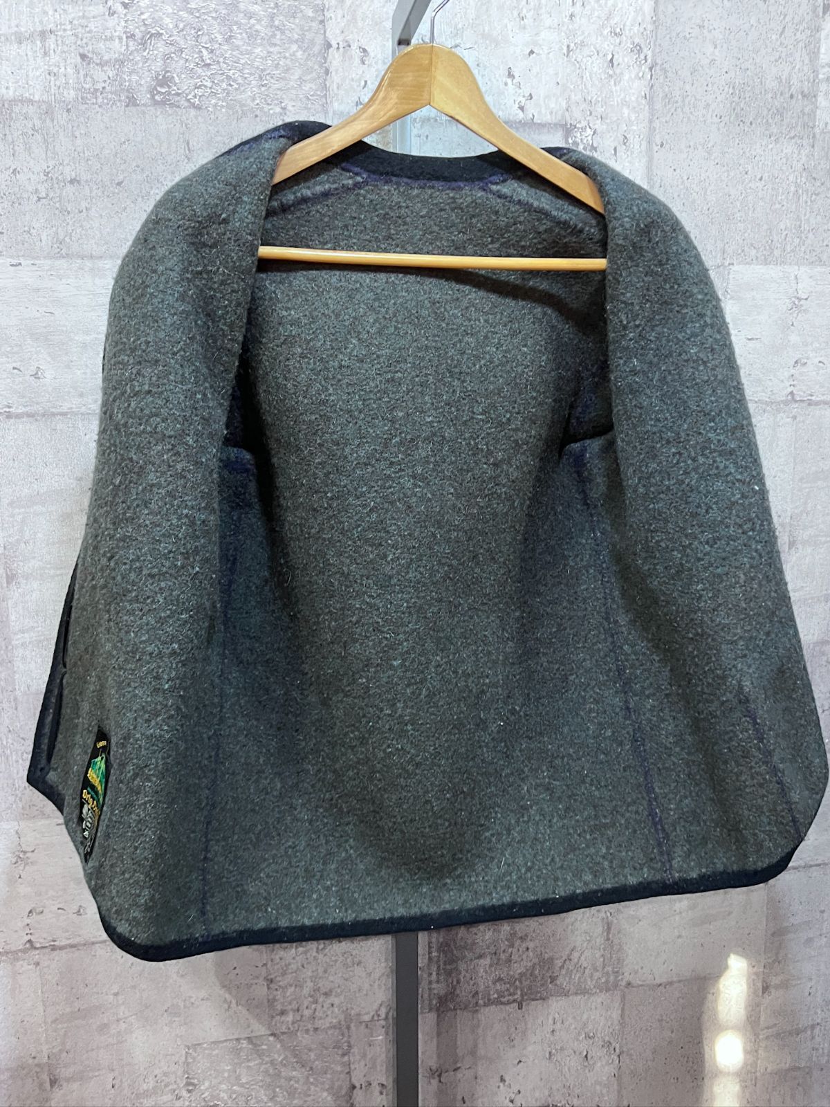 70'S オーストリア Orig Dachstein チロリアン ボイルド ウール