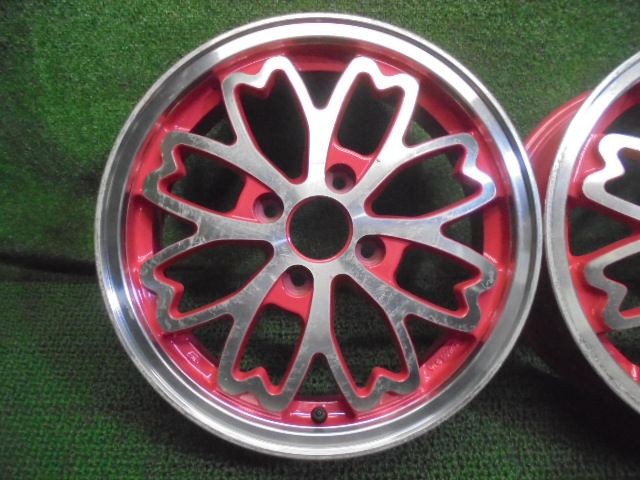 5FC502 BA10 送料無料 和道 桜 15インチアルミホイール4本セット 5FC502 BA10 送料無料 和道 桜 15インチアルミホイール4本セット