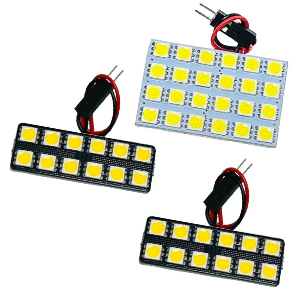 N-BOX スラッシュ LED ルームランプ JF1 JF2 [H26.12～] ホンダ 3点セット 室内灯 カスタム パーツ 車内灯 ホワイト  車検対応 カー用品 - メルカリ