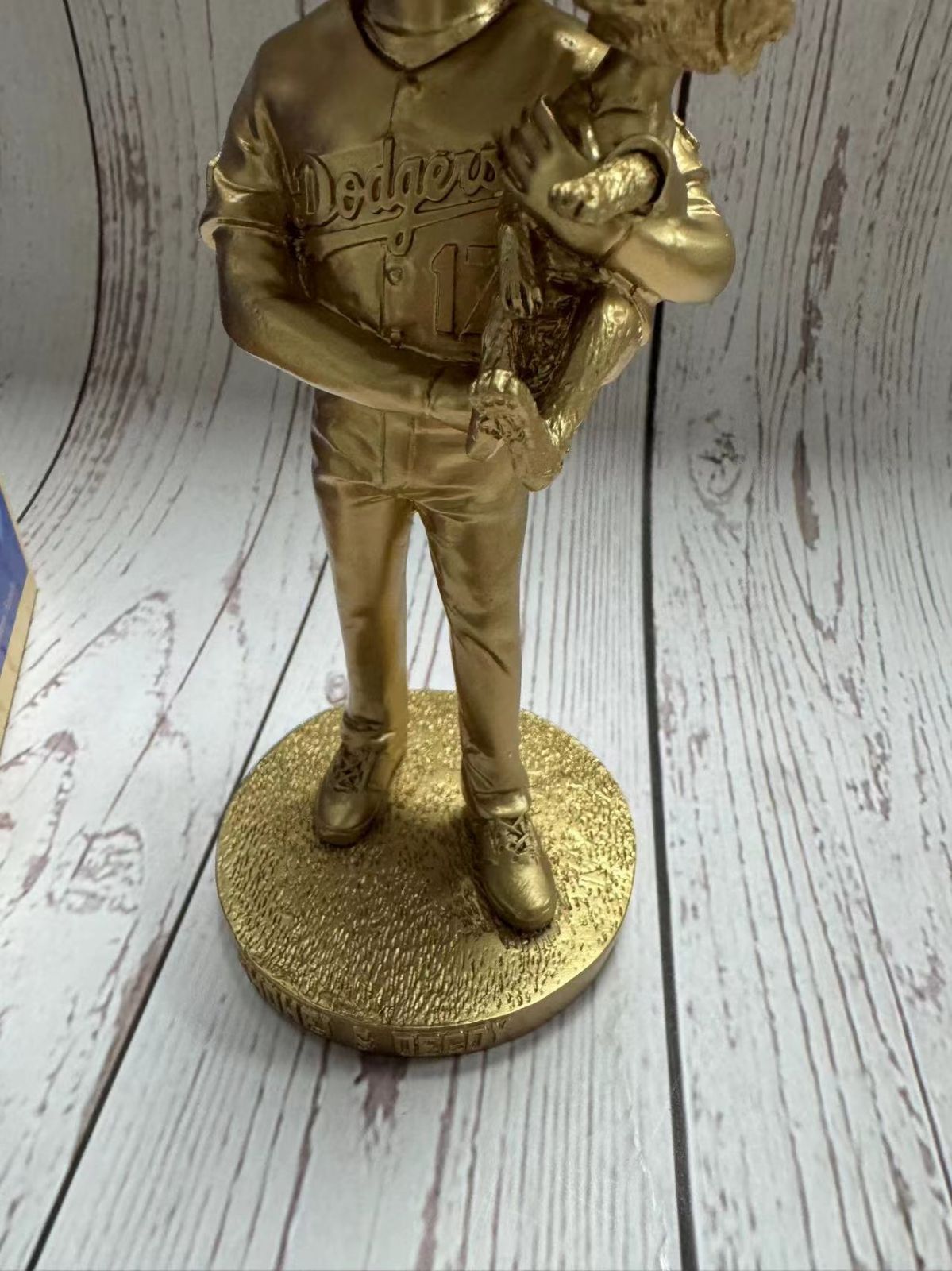 金色 大谷翔平 デコピン バブルヘッド 来場者限定