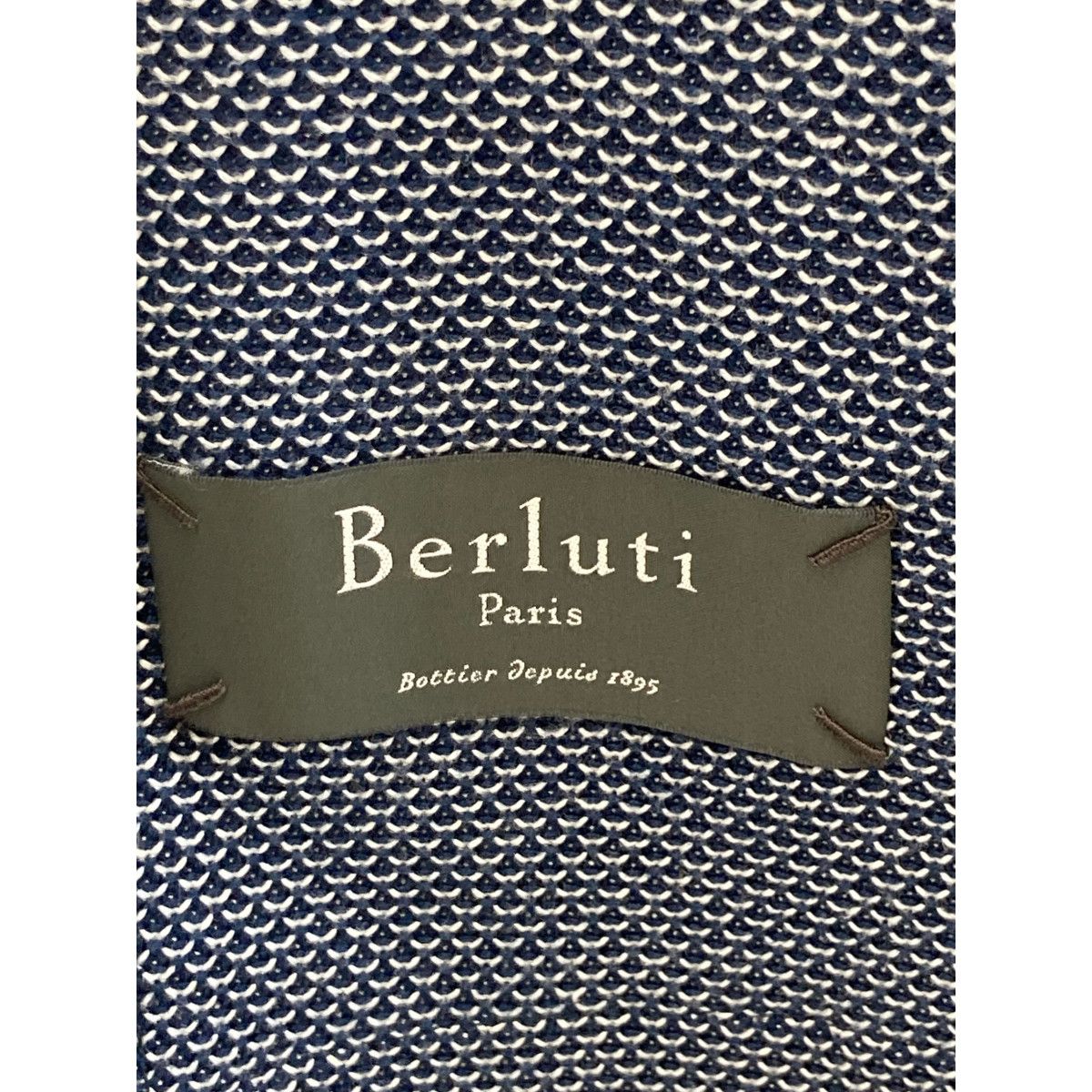 Berluti ベルルッティ GIACCA CAMICIA ブルー コットン100 テーラードジャケット R56