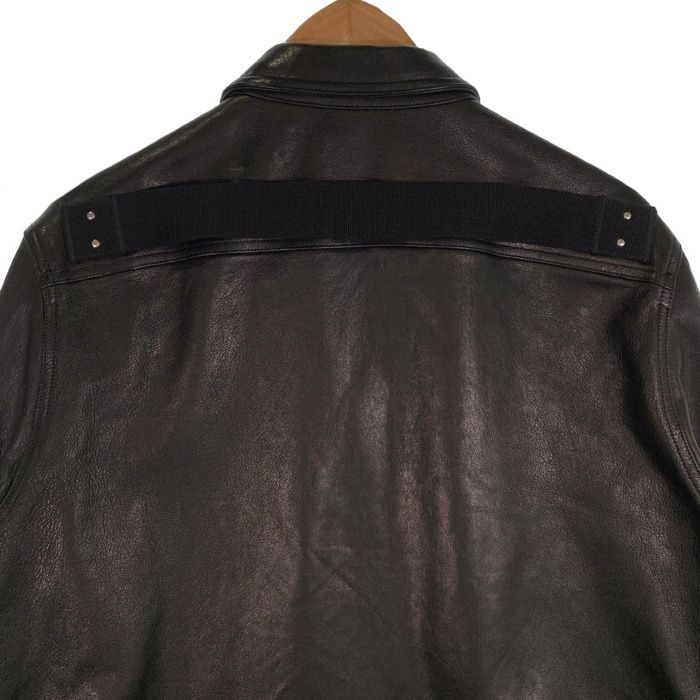 Rick Owens リックオウエンス 24SS LNV OUTERSHIRT レザー Rick Owens リックオウエンス 24SS LNV OUTERSHIRT レザー