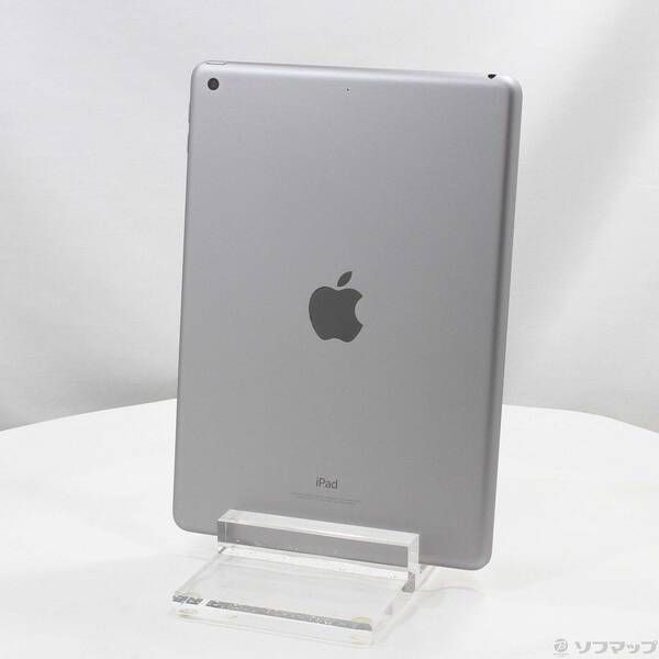 中古品〕 iPad 第6世代 32GB スペースグレイ MR7F2J／A Wi-Fi