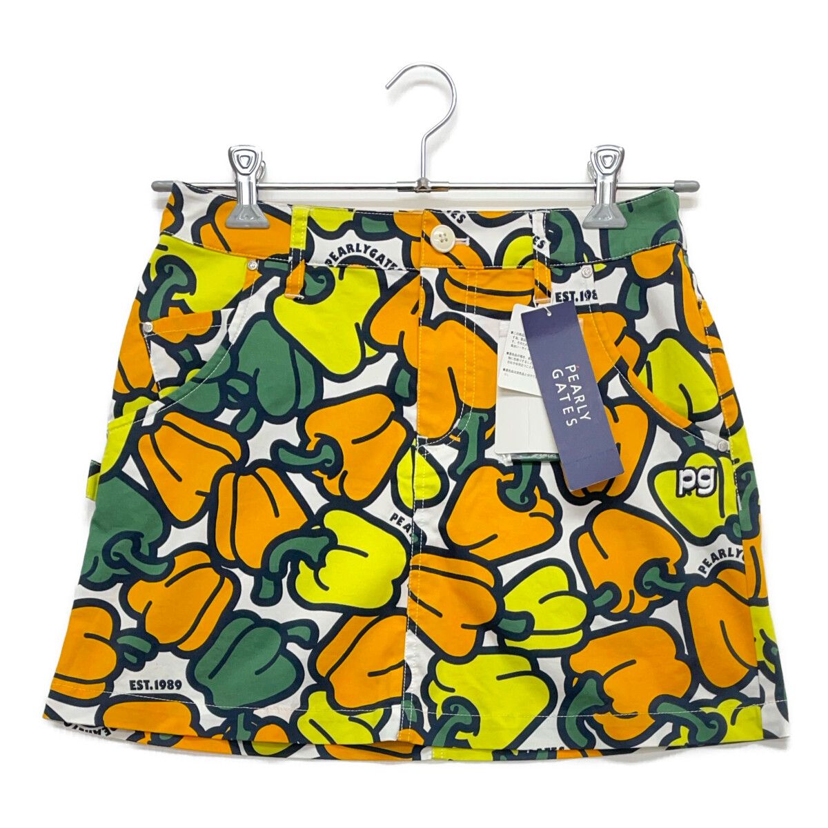 未使用品 レディース パーリーゲイツ PEARLY GATES スカート 1(M) 白