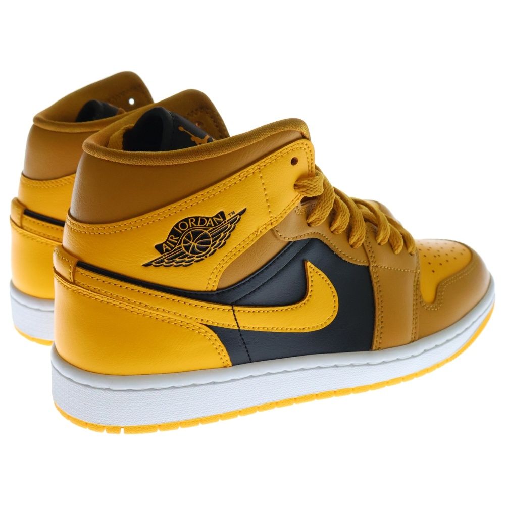 NIKE (ナイキ) WMENS AIR JORDAN 1 MID University Gold BQ6472