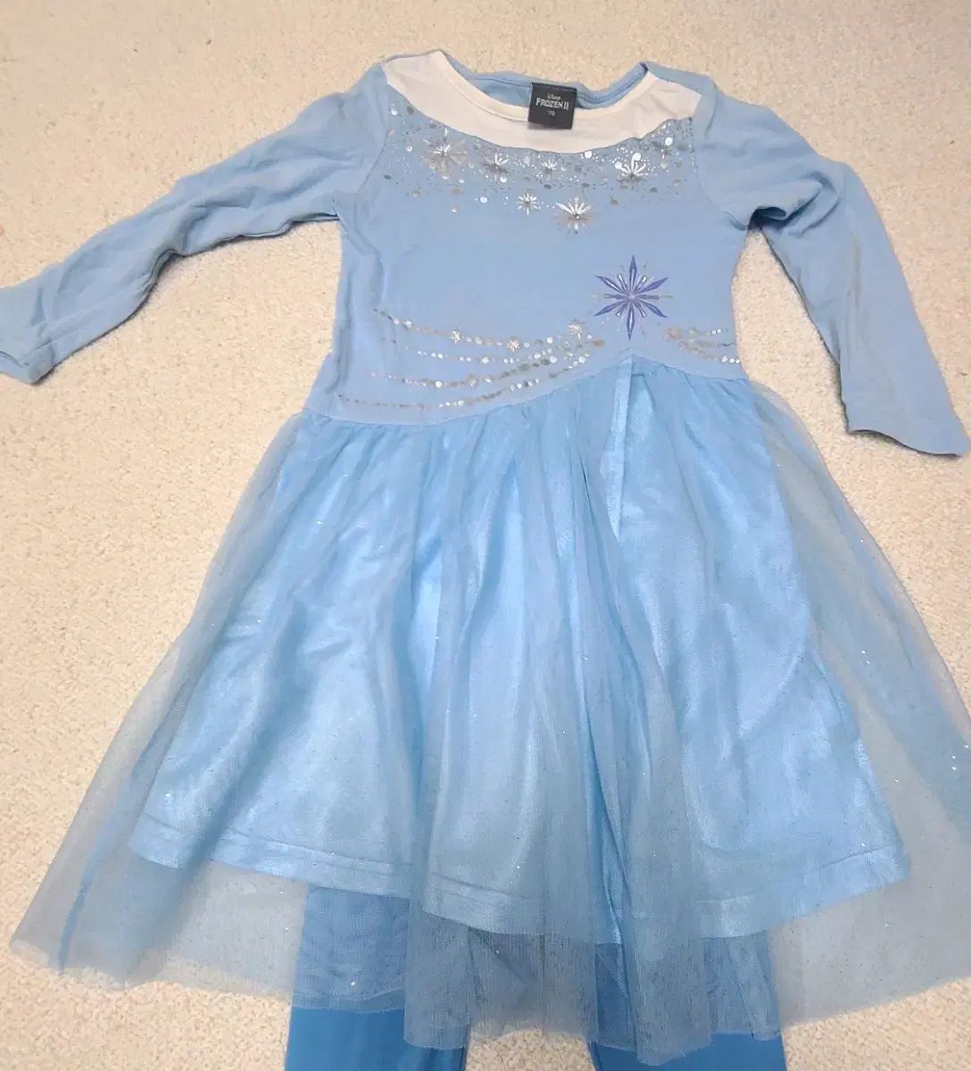 エルサ KIDS | 女の子 ANY &frasl; キッズ 長袖 ワンピース（イベント・祝日誕生日）の通販 ディズニー&frasl;FROZENなりきりワンピース ドレス プリンセス 衣装 ディズニー ファッション 雪女王ドレス