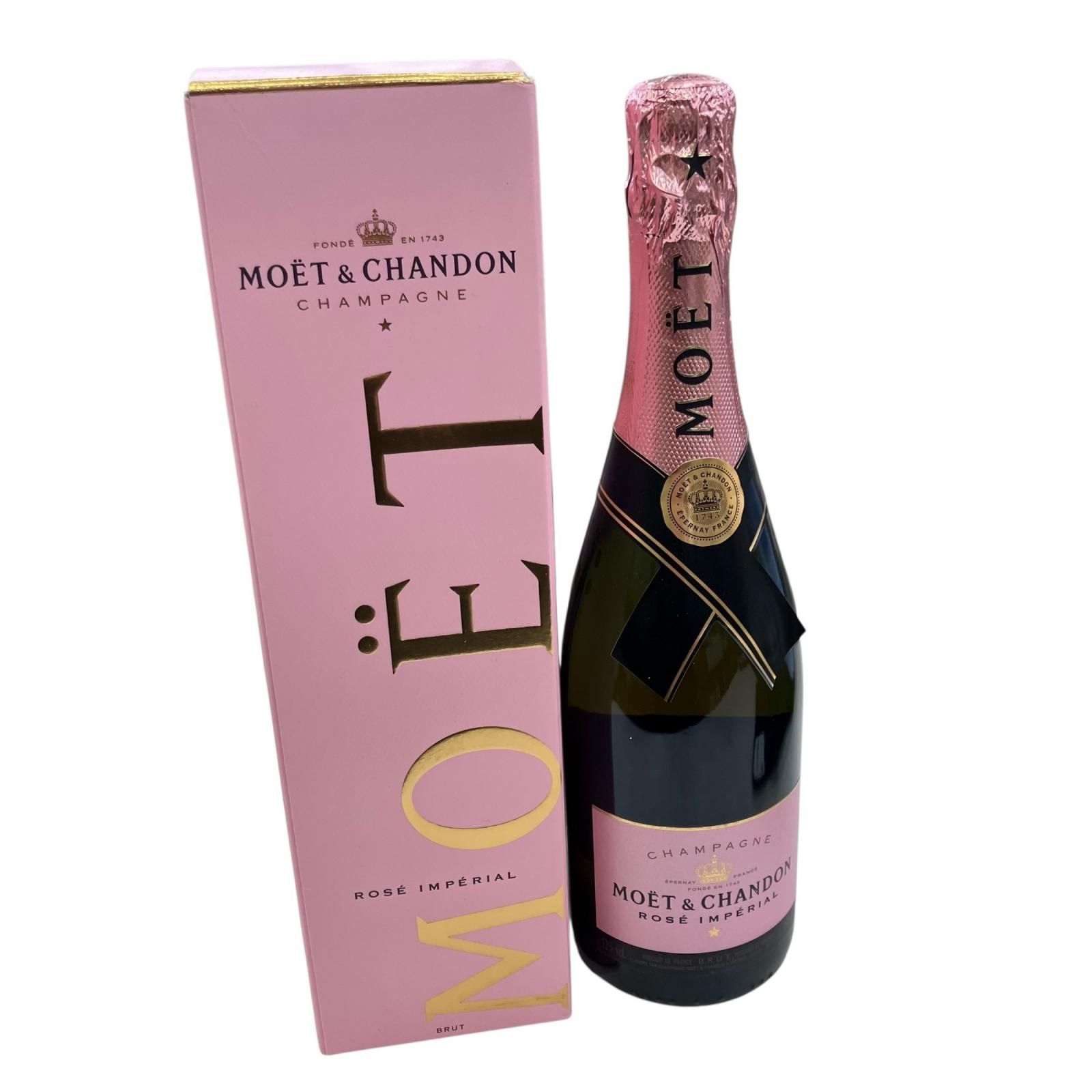 186000 MOET モエシャンドン アンぺリアル ロゼ 箱有 - メルカリ