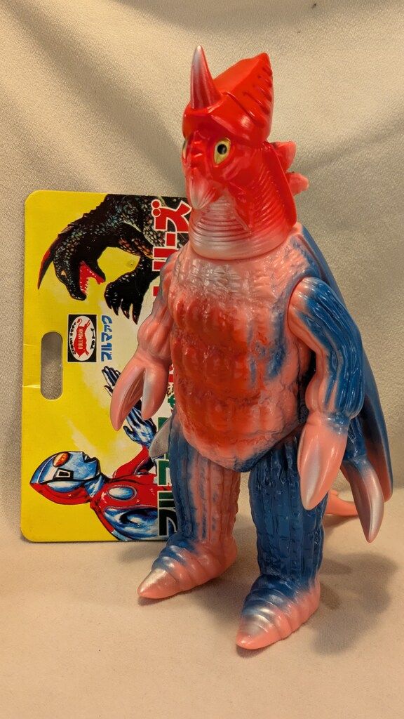 B-CLUB 復刻版怪獣シリーズ セール ブルマァク ホタルンガ ピンク成型