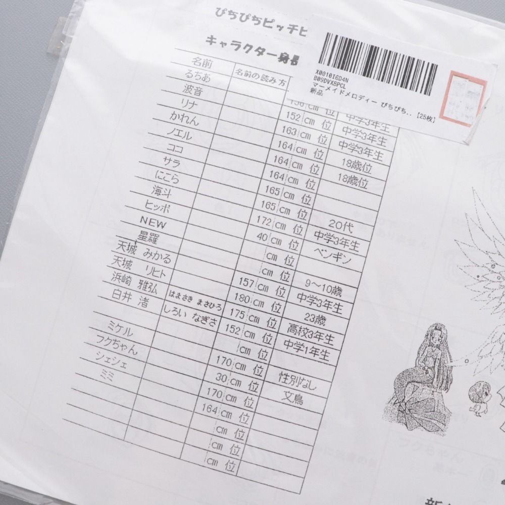 □ マーメイドメロディー ぴちぴちピッチ ピュア 設定資料