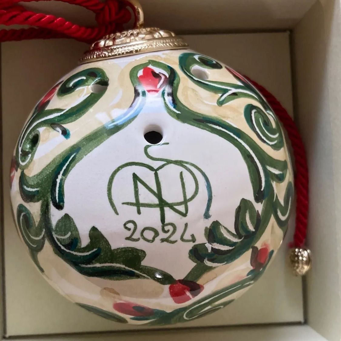 ◆サンタマリアノヴェッラ◆ポプリ用セラミックボール◆オレンジ