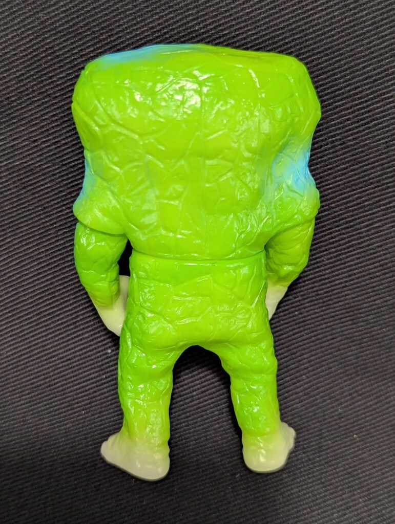 MAXTOY ミニソフビ怪獣倉庫シリーズ ジャミラ (緑蓄光) ウルトラマン食