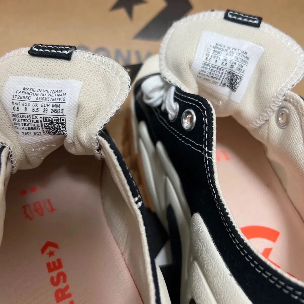 新品 韓国CONVERSE限定ランスターモーション24 ローカット靴紐付