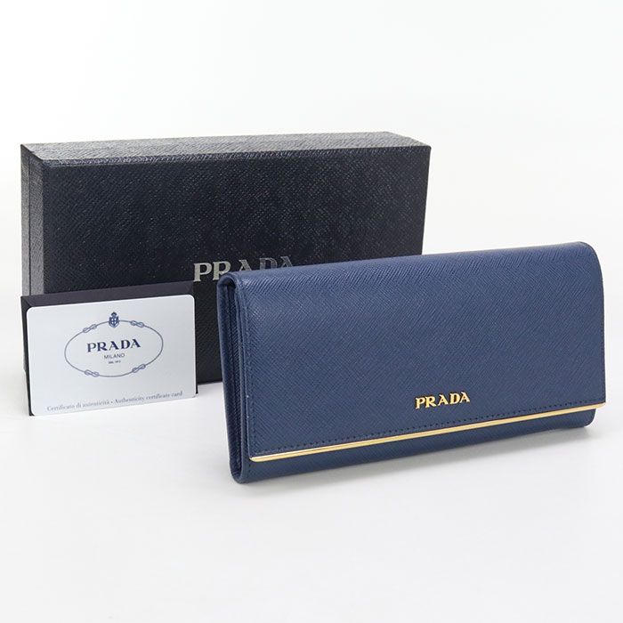 PRADA プラダ 1MH132 QME F0016 長財布ニ折小銭入付き/サフィアーノ