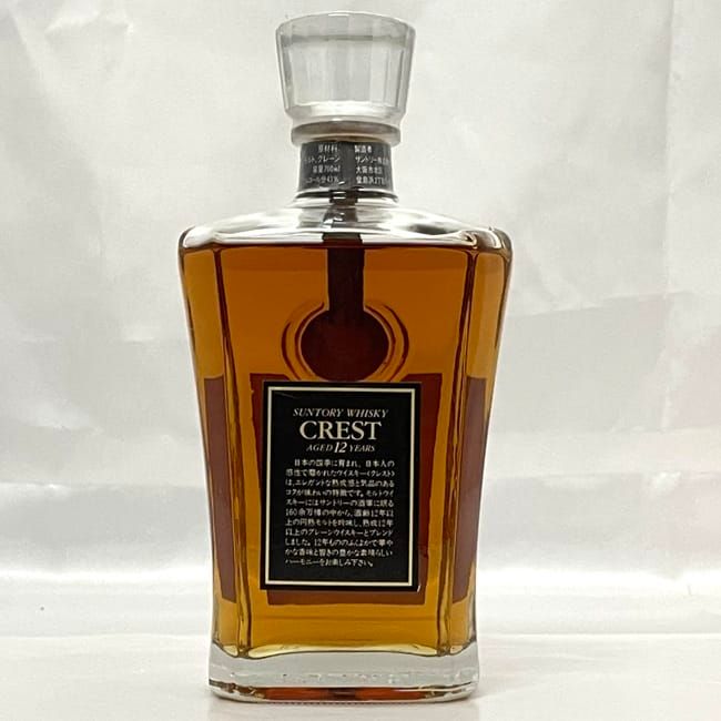 サントリー クレスト 12年 CREST SUNTORY ウイスキー 未開封