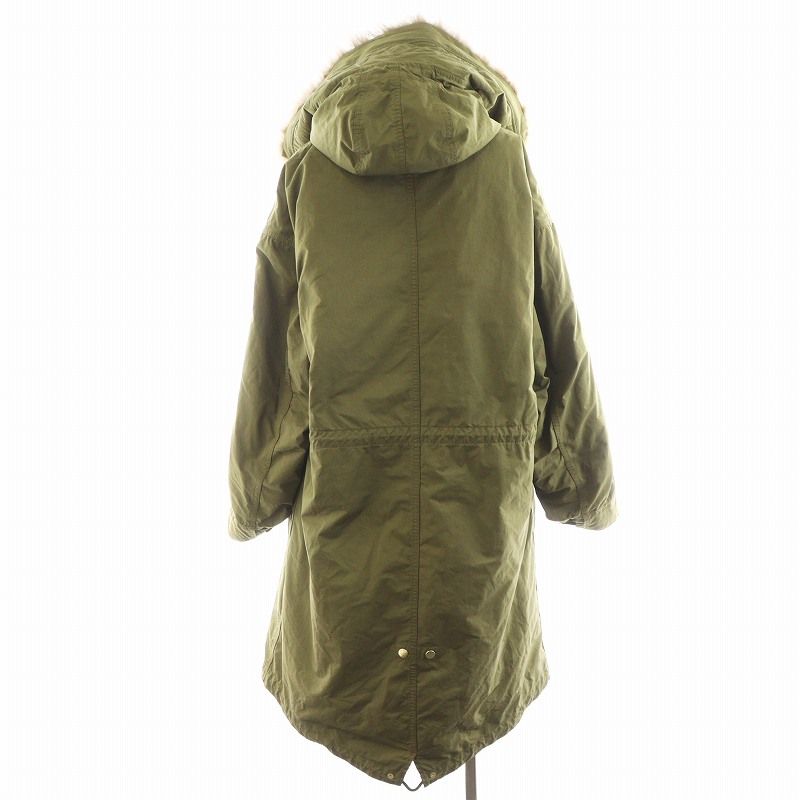 DEUXIEME CLASSE ファー付きモッズコート DEUXIÈME CLASSE ファー付きモッズコート XS 【公式通販】