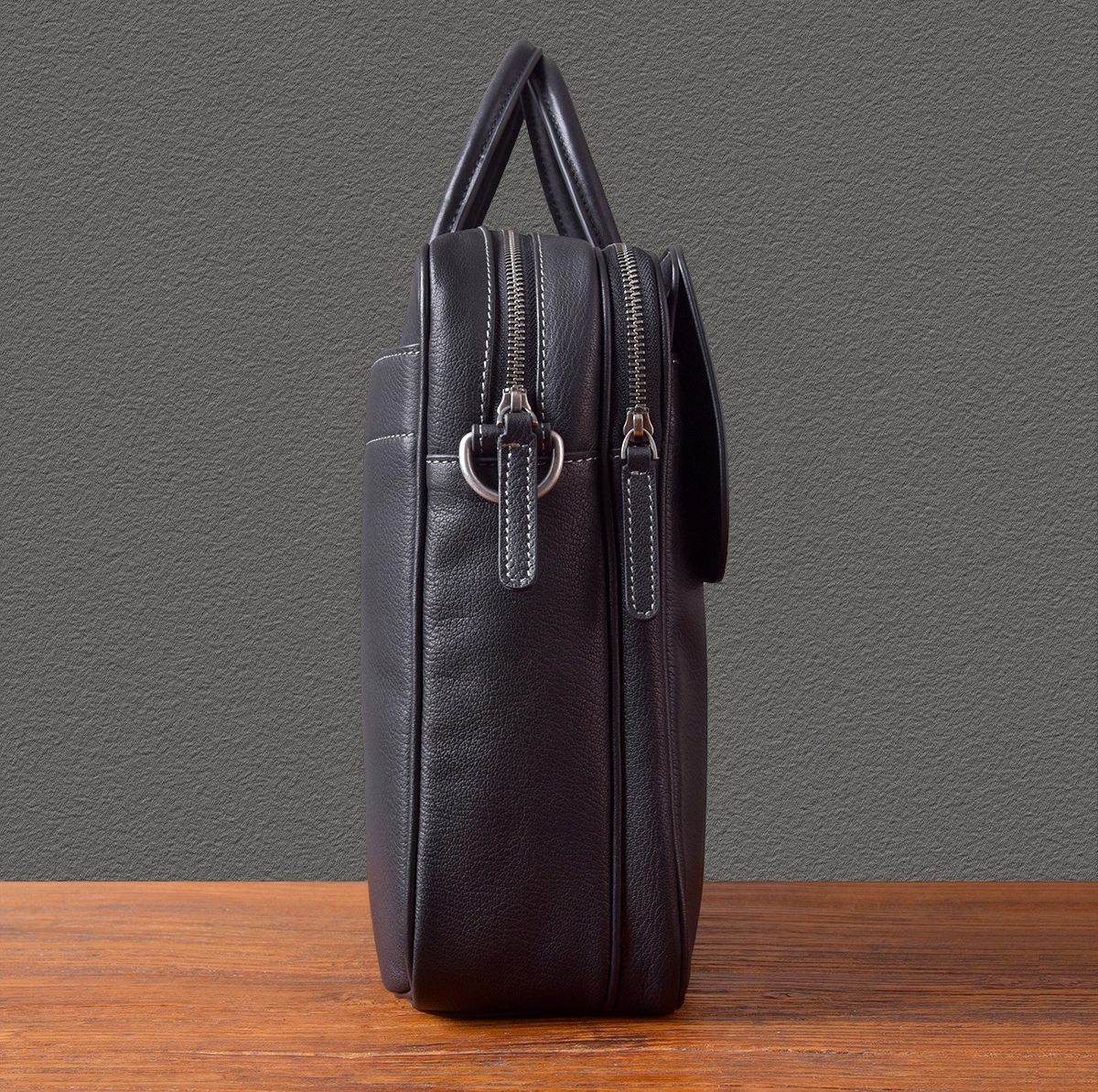 ♥ クラシック 通勤 メンズ 本革 多収納 ハンドバッグ 牛革 ビジネスバッグ ショルダー付き K