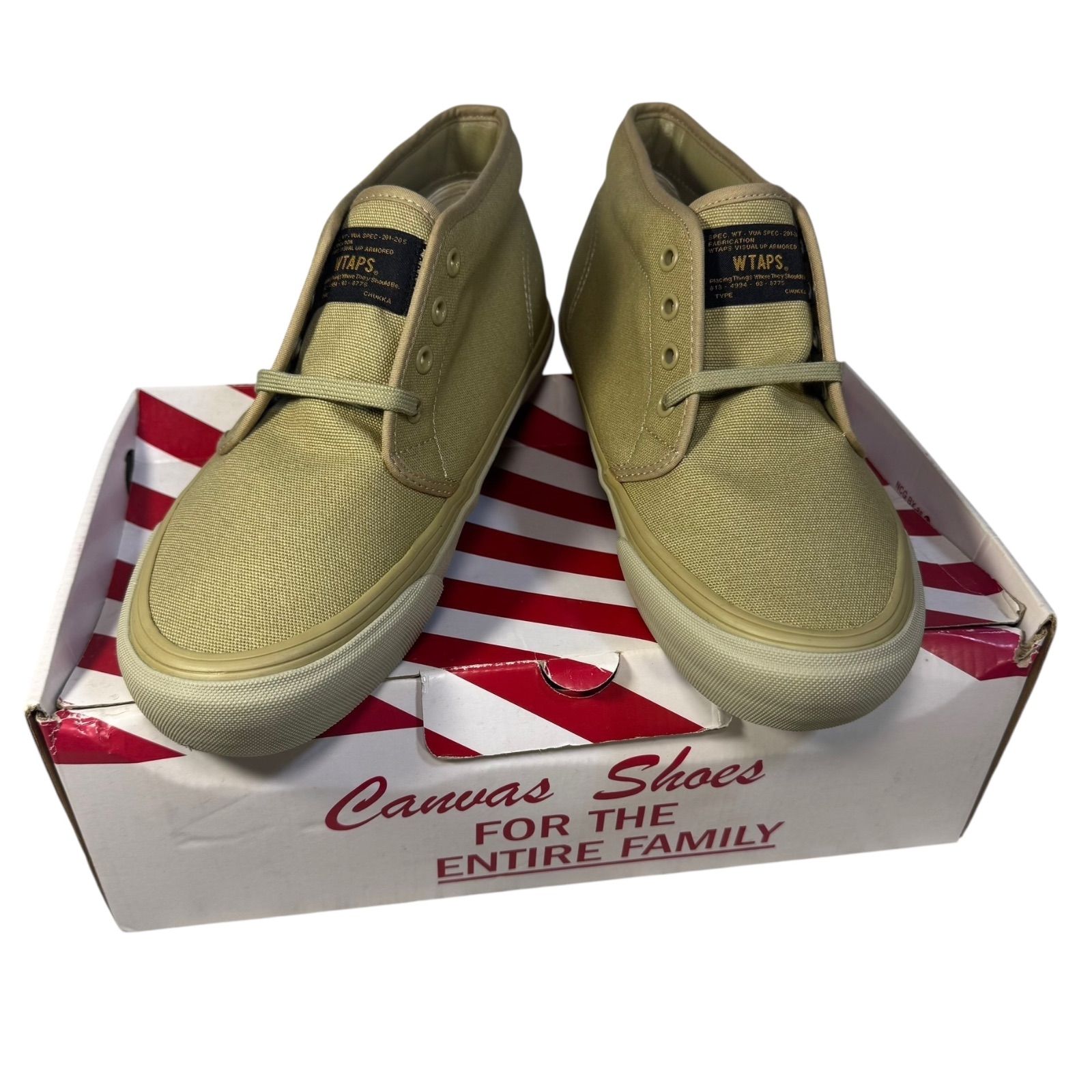 C364 【箱付き 未使用】 WTAPS VANS ダブルタップス バンズ コラボ 