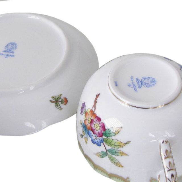 美品 古伊万里 色絵杯洗 盃洗 明治時代頃 伊万里焼 はいせん 花の絵柄