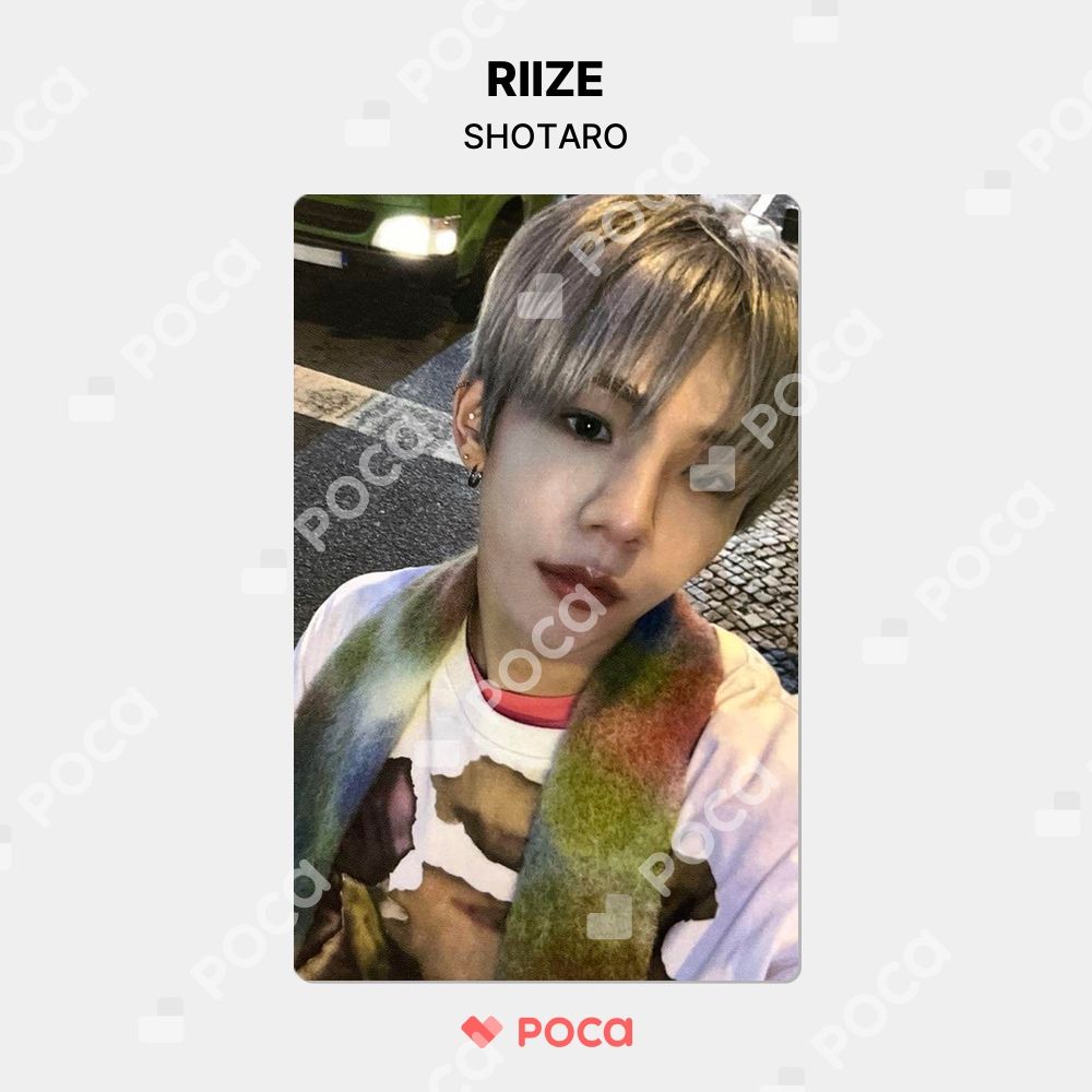 RIIZEユニバ ラキドロ 来日記念 特典ショウタロウ トレカ RIIZE The 1st Mini Album 『RIIZING』発売記念「ラッキードロー
