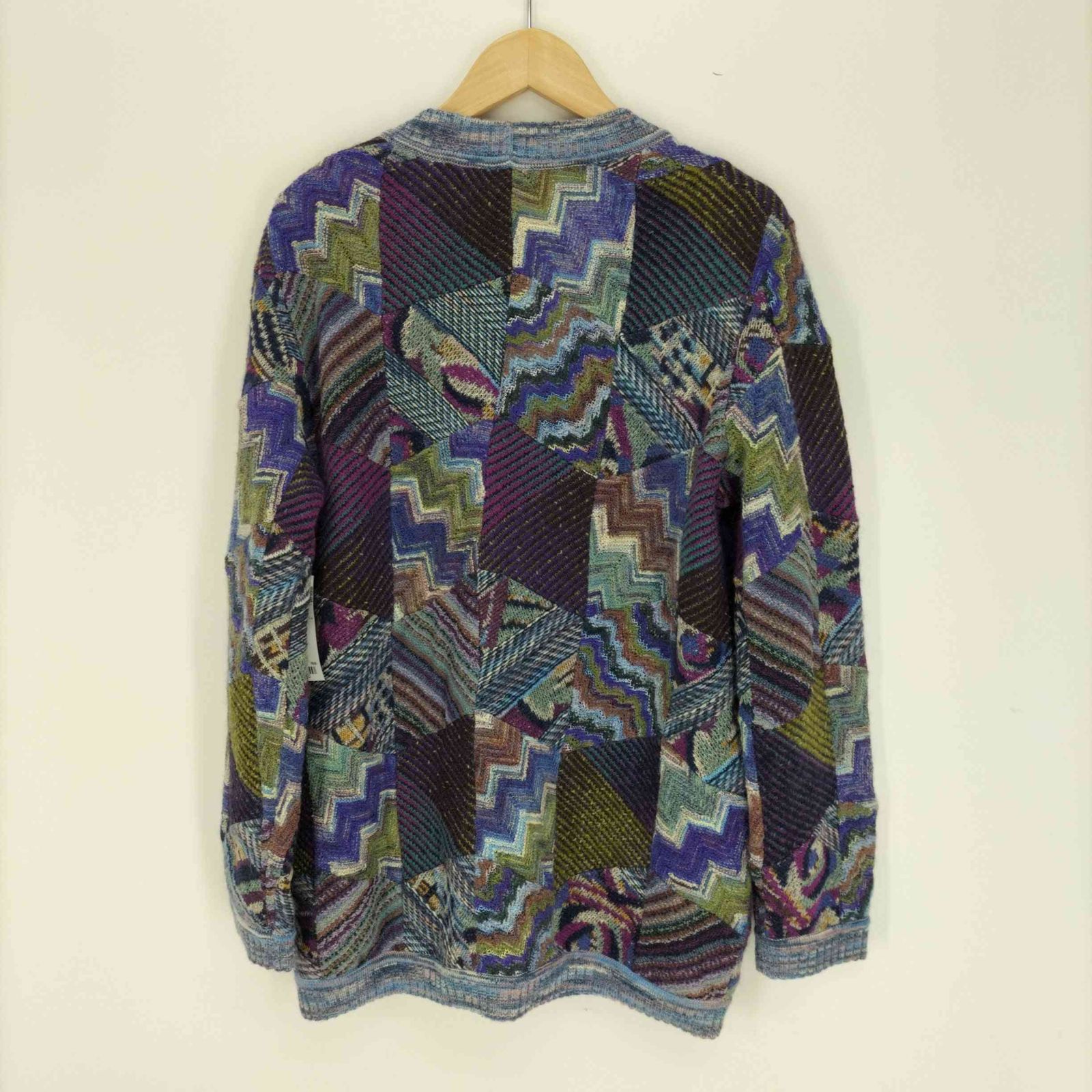 ミッソーニ MISSONI 総柄オーバーサイズカーディガン ユニ