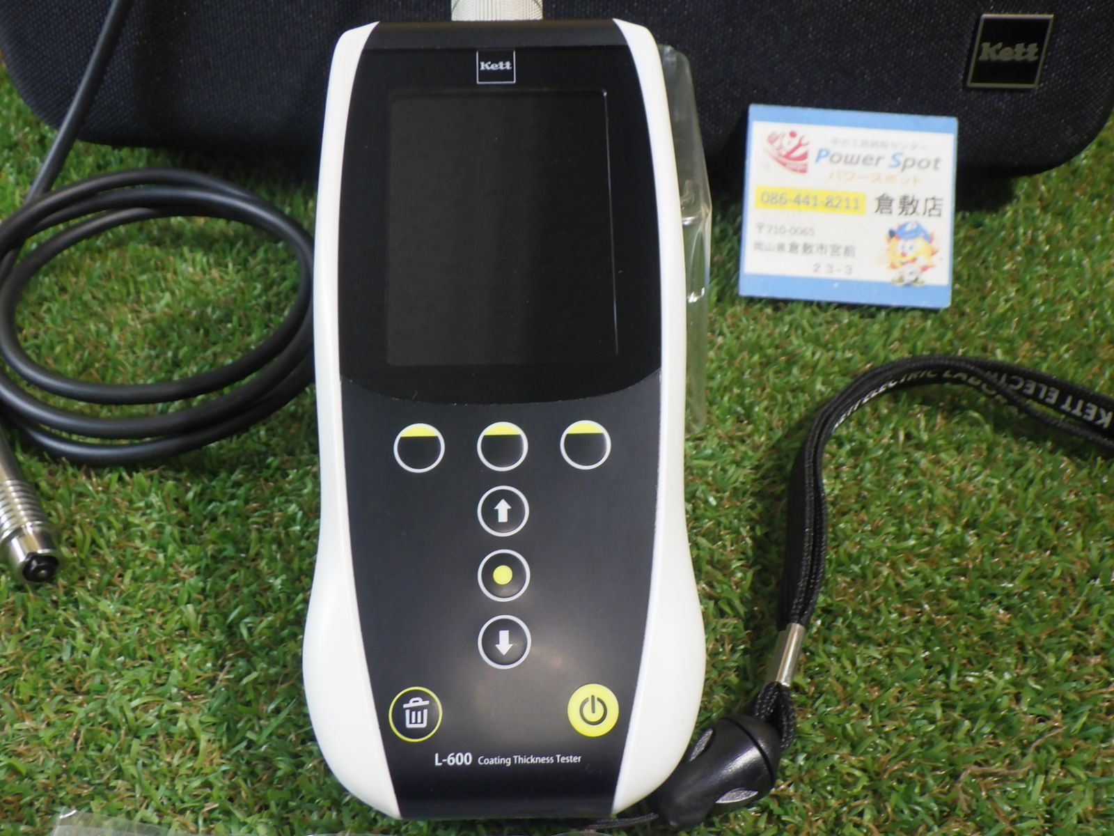 塗装やメッキなどの膜の厚さを測定するために ケット科学 L-600 Standarad 品