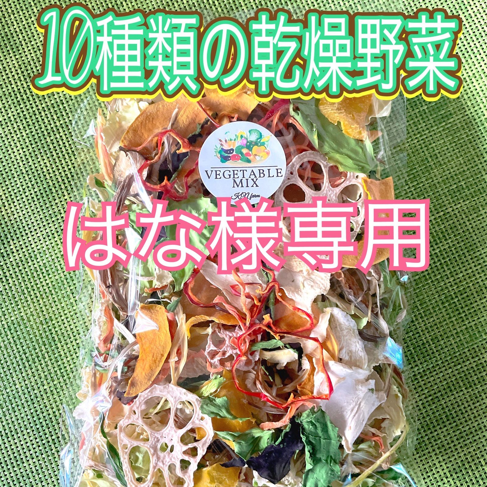 はな様専用】10種類の乾燥野菜100g - KNファーム 京ちゃんのぶ