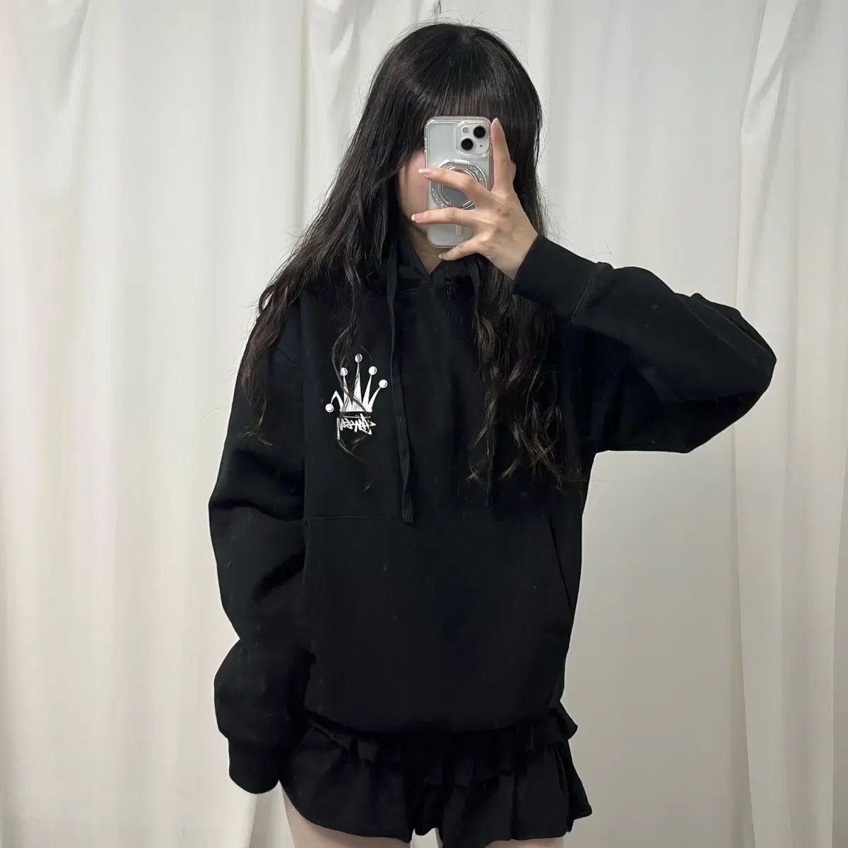 STUSSY ステューシー リーガル クラウン フード付きTシャツ