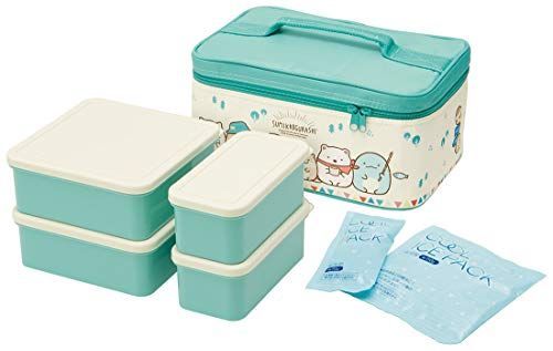 スケーター 行楽弁当箱 保冷バッグ付 保冷剤付 すみっコぐらし キャンプ 弁当箱 大型 KCPC4
