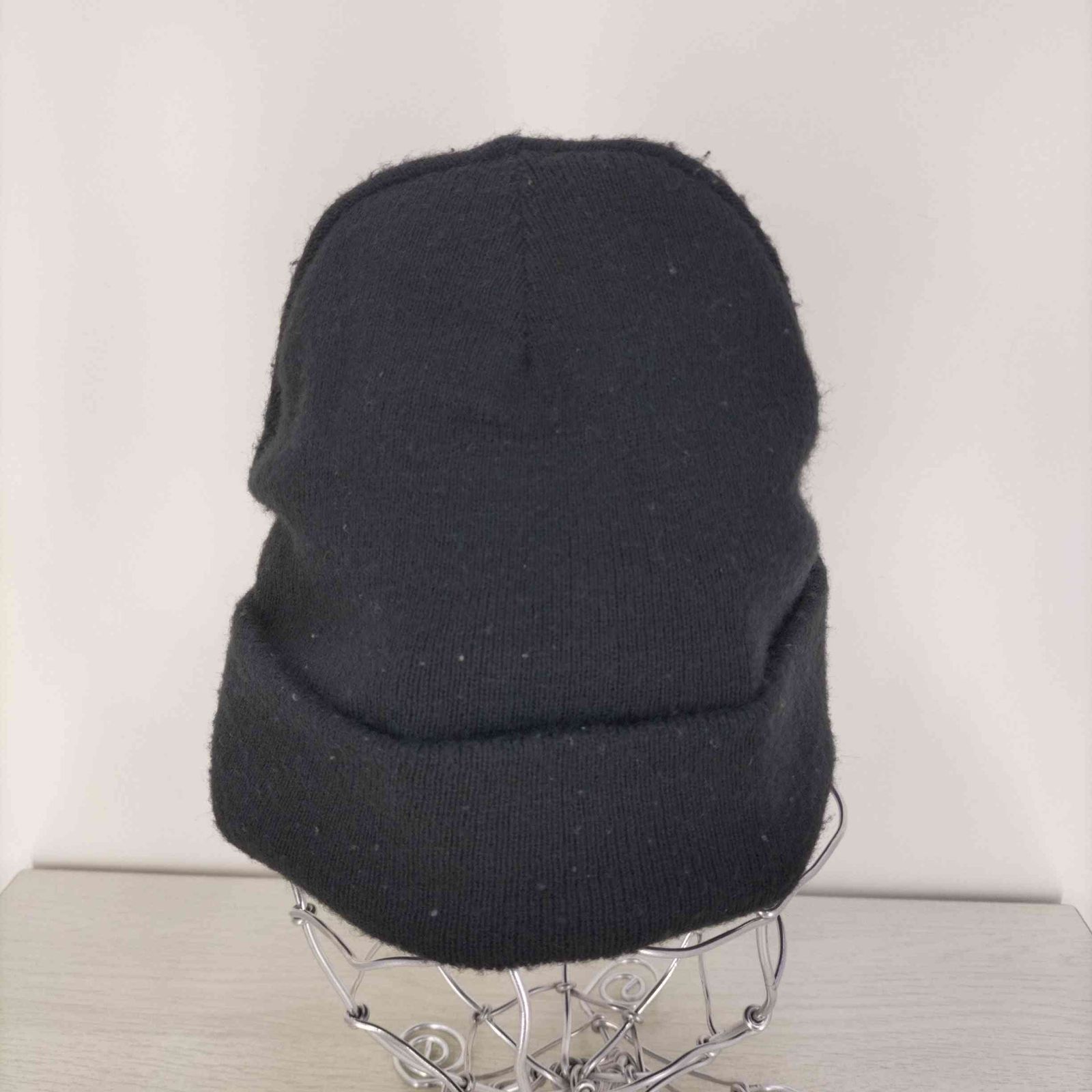 NIKE ニット帽 リバーシブル 黒 ビーニー ストリート 90s 刺繍ロゴ 美 ナイキ NIKE ロゴ刺繍 リバーシブル ニットキャップ ビーニー メンズ