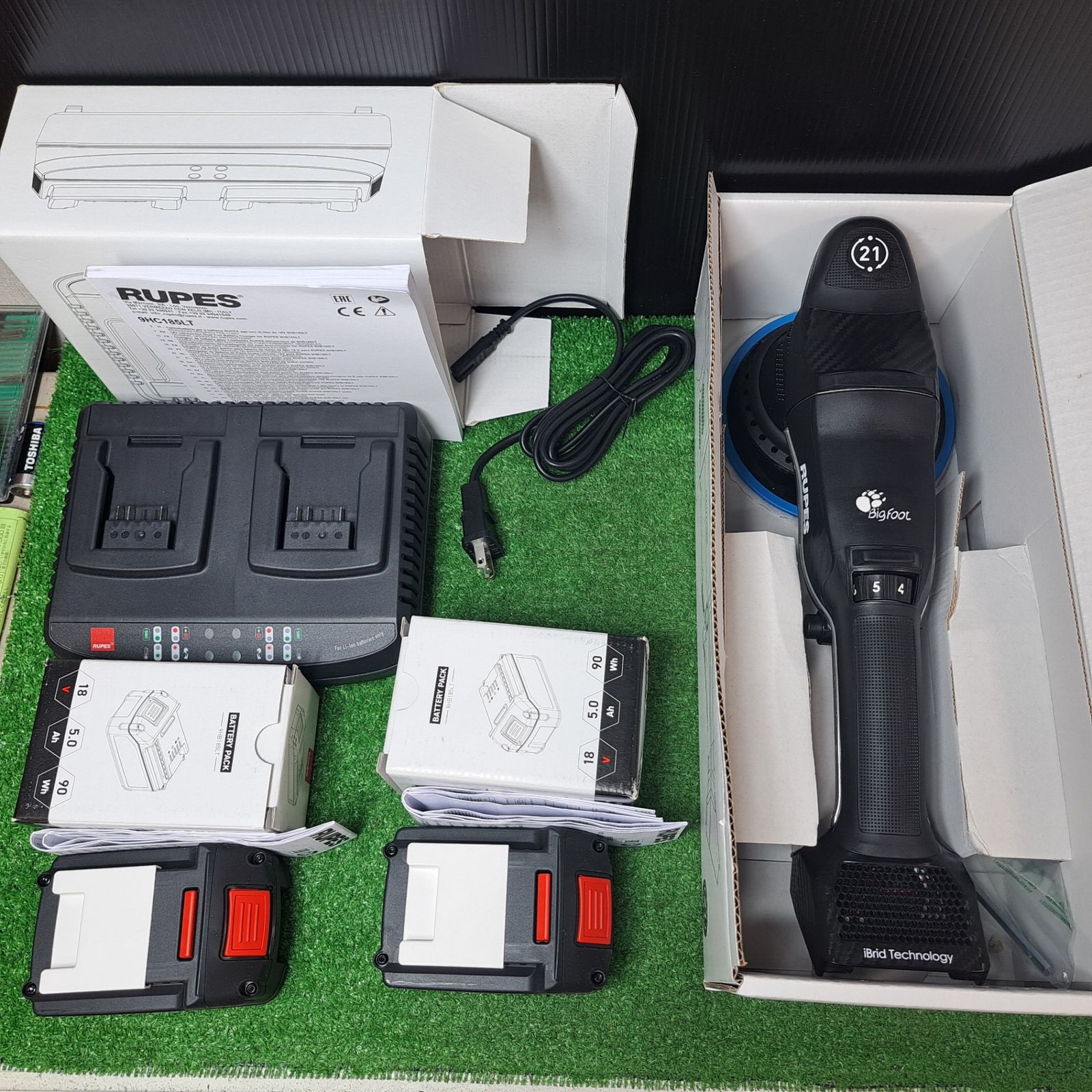 RUPES(ルペス) Bigfoot アイブリット コードレスポリッシャー HLR21 