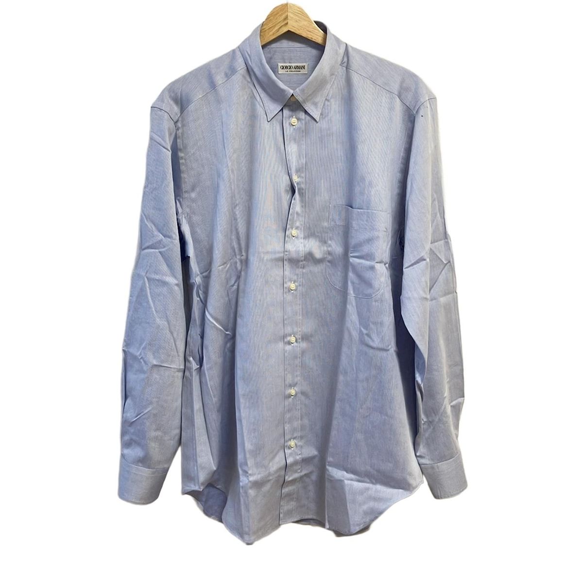 【春セール】ジョルジオアルマーニ GERGIO ARMANI 長袖シャツ GIORGIO ARMANI ジョルジオアルマーニ Buttoned L/S Shirt 長袖