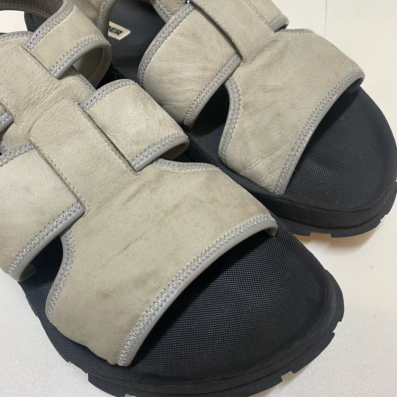 JIL SANDER ジルサンダー SUEDE SANDALS スエードレザー