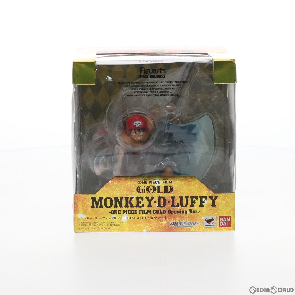 【中古】[FIG]魂ウェブ商店限定 フィギュアーツZERO モンキー・D・ルフィ -ONE PIECE FILM GOLD Opening Ver.- ONE PIECE(ワンピース) 完成品 フィギュア バンダイ(61174621)