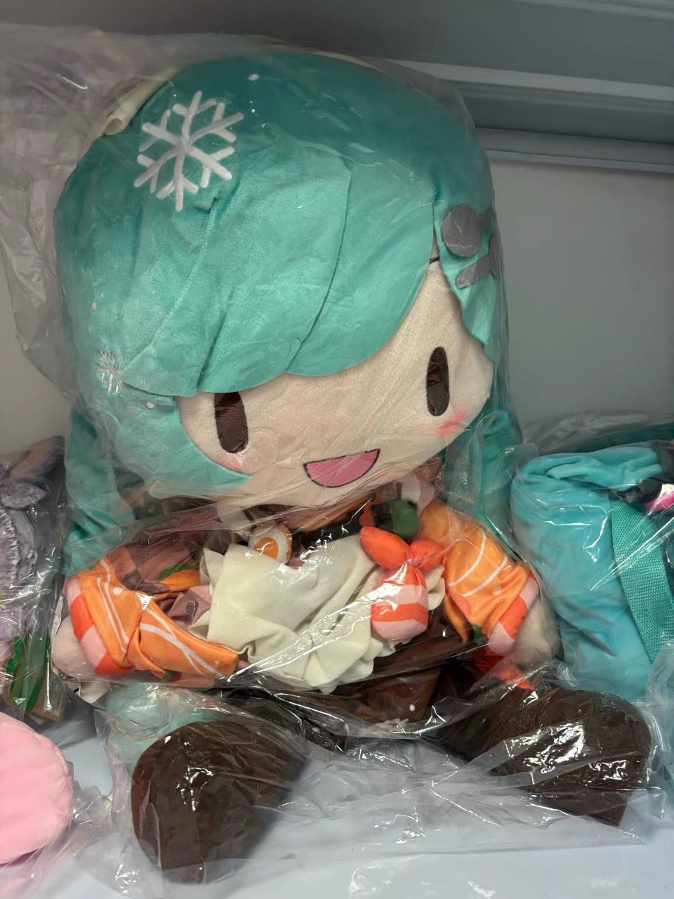 特典付き】雪ミク2024 ふわぷち どでかジャンボぬいぐるみ