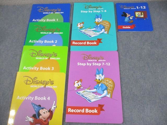 ワールドファミリー DISNEY WORLD OF ENGLISH ディズニー ワールドオブイングリッシュ 絵本1〜6 等 計12冊 ★ 217L4D ワールドファミリー DISNEY WORLD OF ENGLISH ディズニー