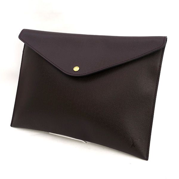 LOUIS VUITTON | ルイヴィトン タイガ ドキュメントケース クラッチバッグ ダークブラウン M99087 バッグ|バック|BAG|鞄|カバン ブランド