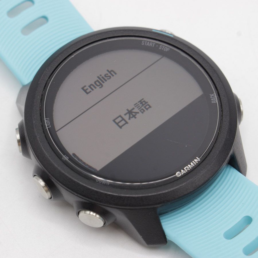 美品】GARMIN ForeAthlete 245 Music Black Aqua 010-02120-72