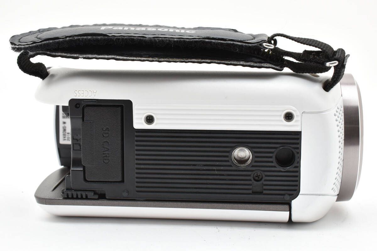 ☆美品☆パナソニック Panasonic HC-V480MS ホワイト☆ W0986