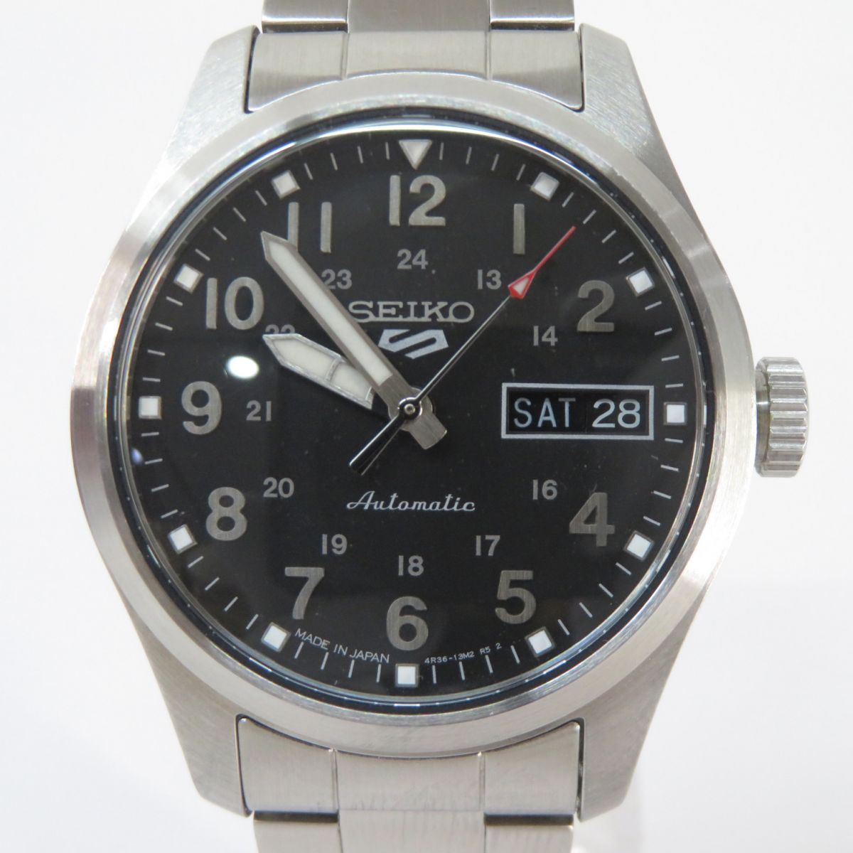SEIKO セイコー 5スポーツ 4R36-13PO 自動巻き 腕時計