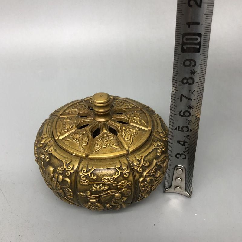 銅 細工 八宝蓮華薫香炉 香道具 茶道具 沈香 茶道 卓上 装飾品置物 新品】銅器 薫香炉 盤香炉 香道具 茶道具 装飾品 工芸品 置物