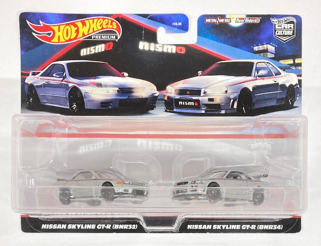 Hot Wheels ミニカーセット Nismo GT-R BNR34セット ミニカー HW RLC