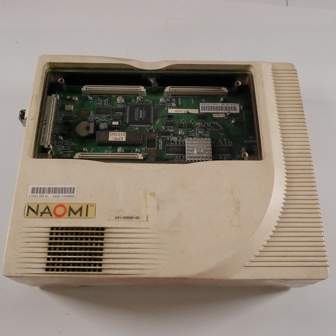 1円〜 セガ/SEGA NAOMI マザーボード 電気二重層コンデンサ交換済 動作
