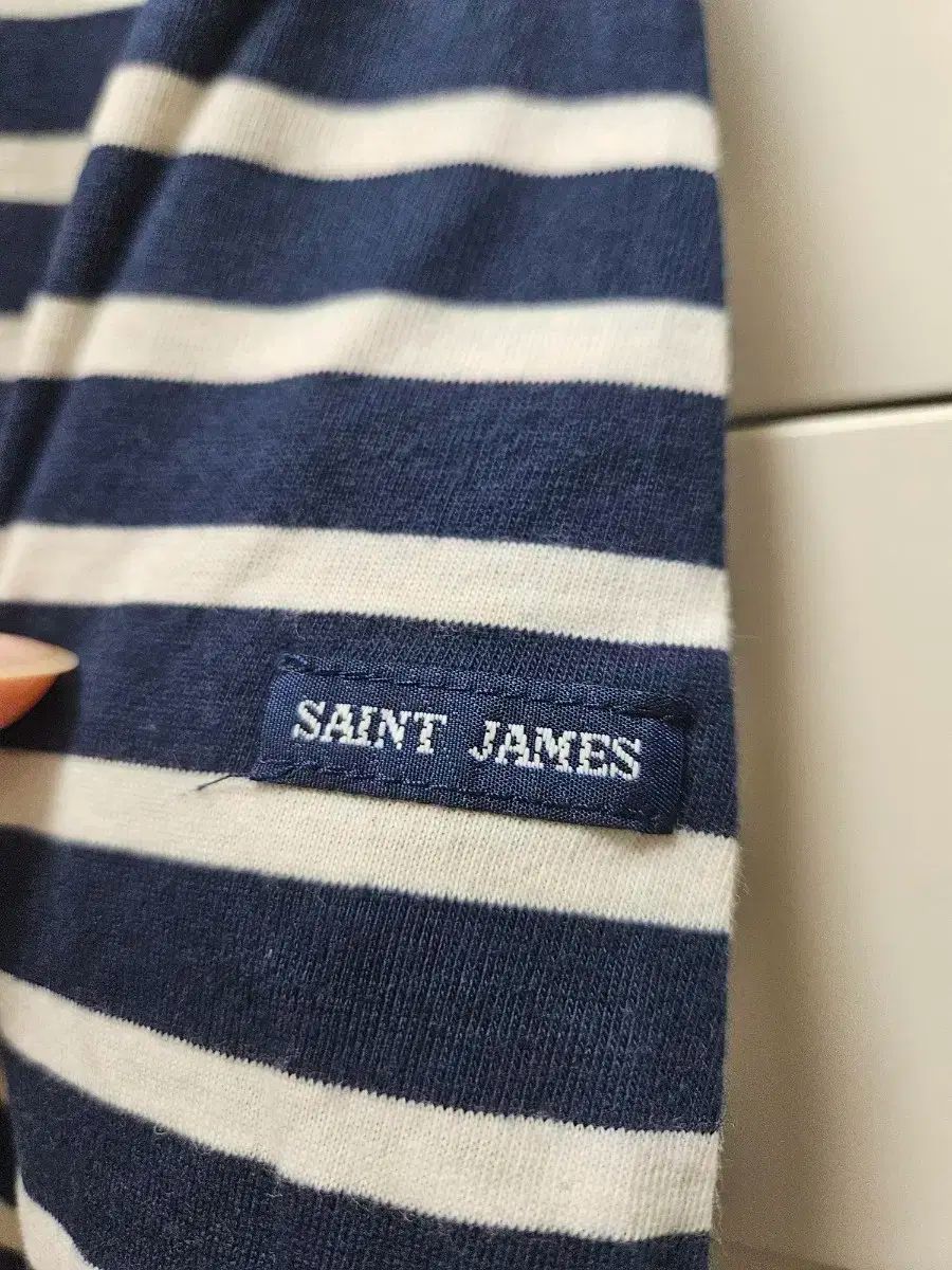 SAINT LUIS(セントルイス) ジェームス ネイビー 長袖 Tシャツ XL