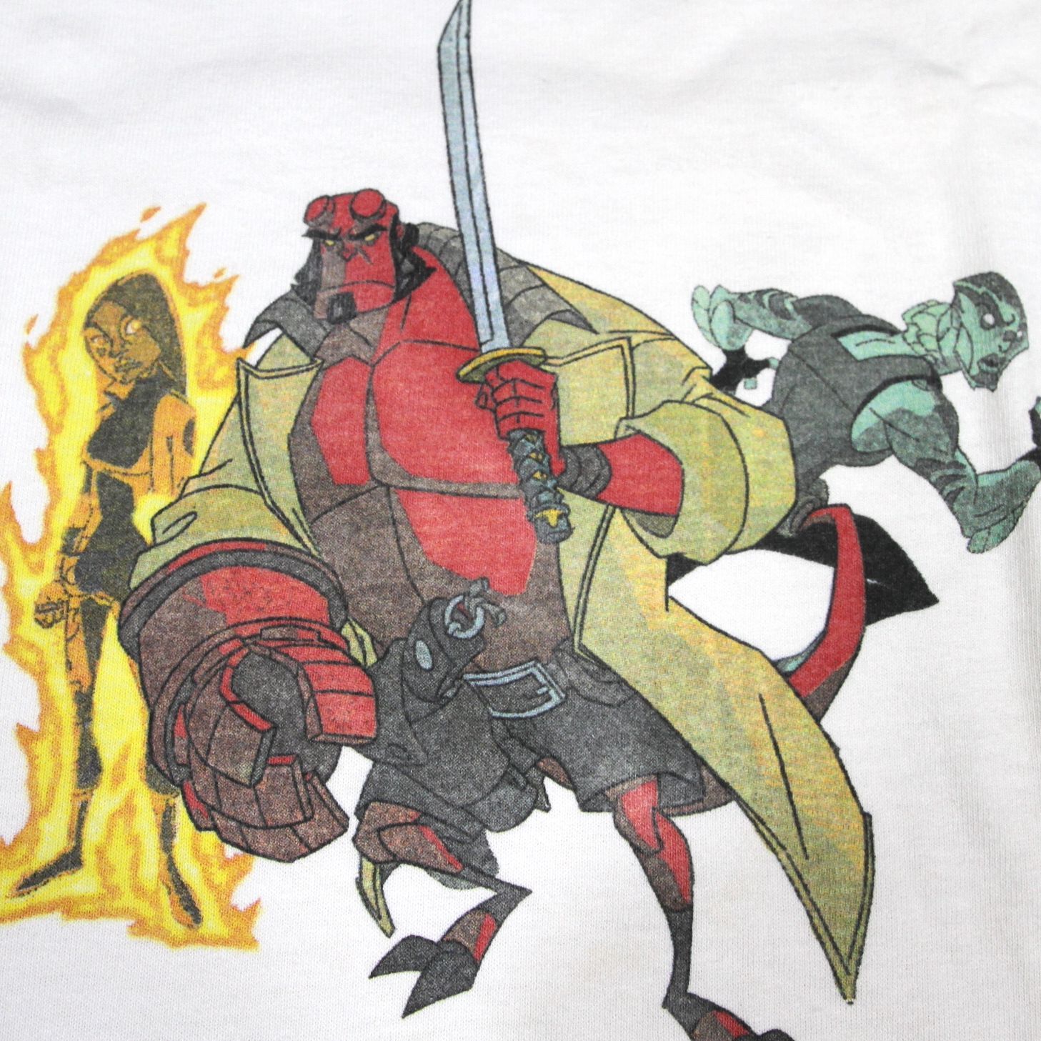 XL】アニメ Hellboy Animated ヘルボーイ リンガー Tシャツ