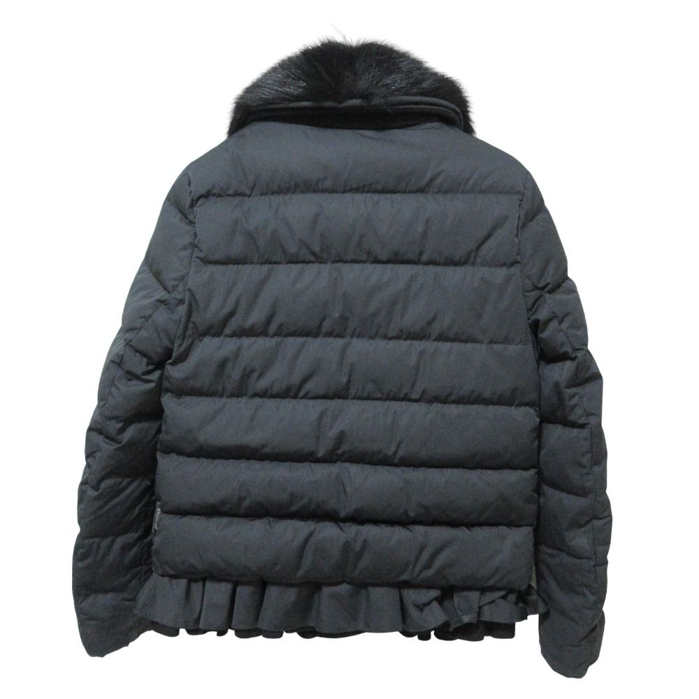 モンクレール ダウンジャケット MONCLER CHENONCEAU 裾フリル クリーニング済 MONCLER モンクレール CHENONCEAU 裾フリル ダウン