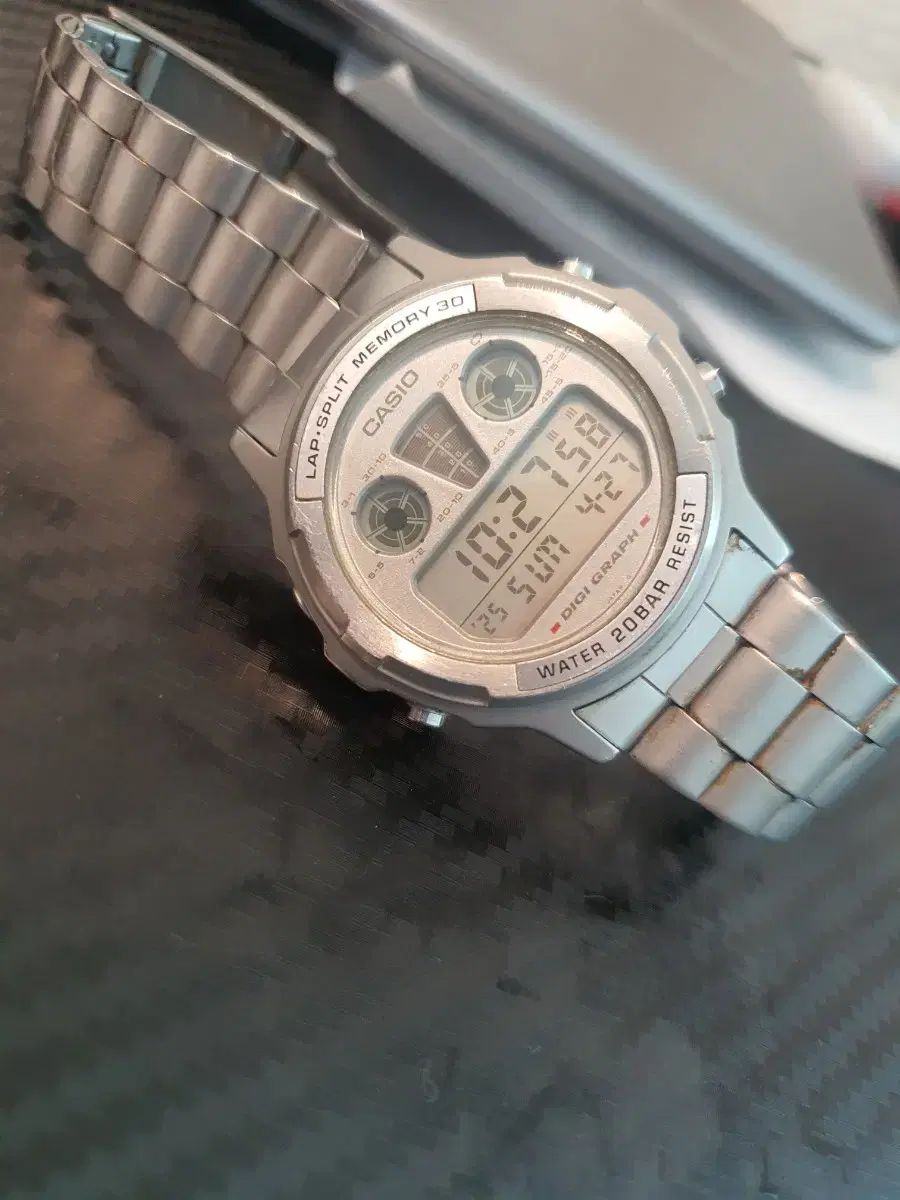 CASIO(カシオ) ヴィンテージ フルスチール デジタル腕時計
