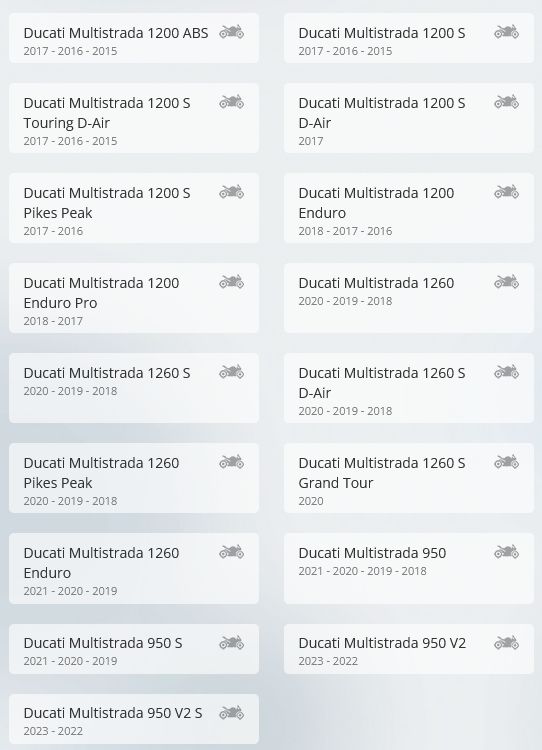 MXカーボン ムルティストラーダ 950 V2 1200 1260 EUDURO バイザー 受注製造