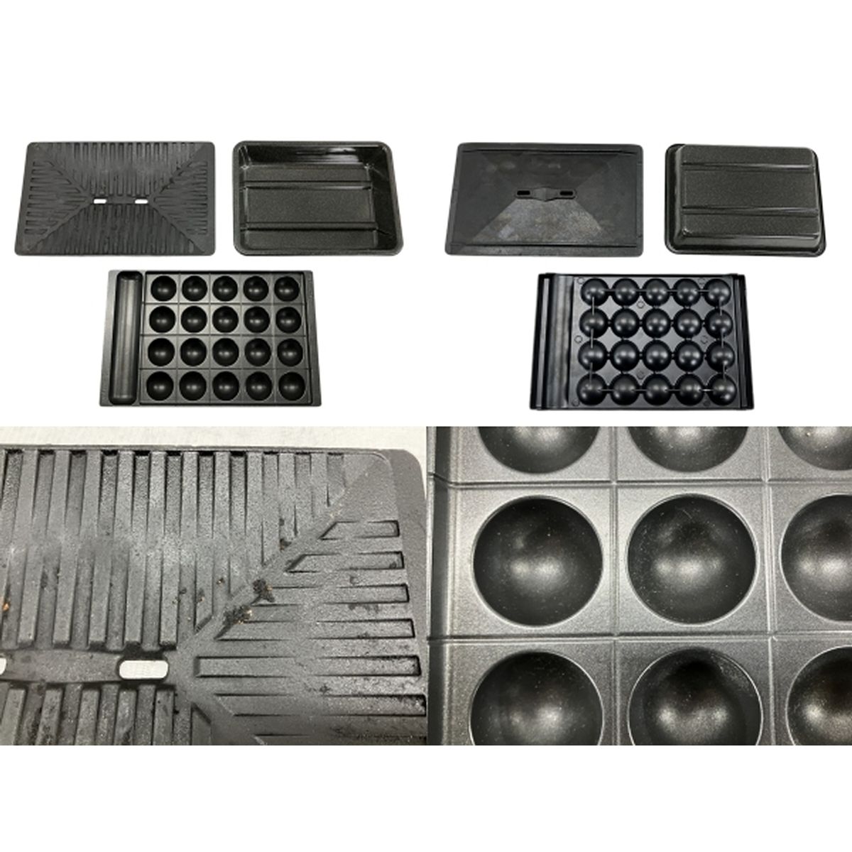 snow peak スノーピーク 雪峰苑 GS-355 たこ焼きプレート CS-356 屋外 グリル ジャンク W10562399